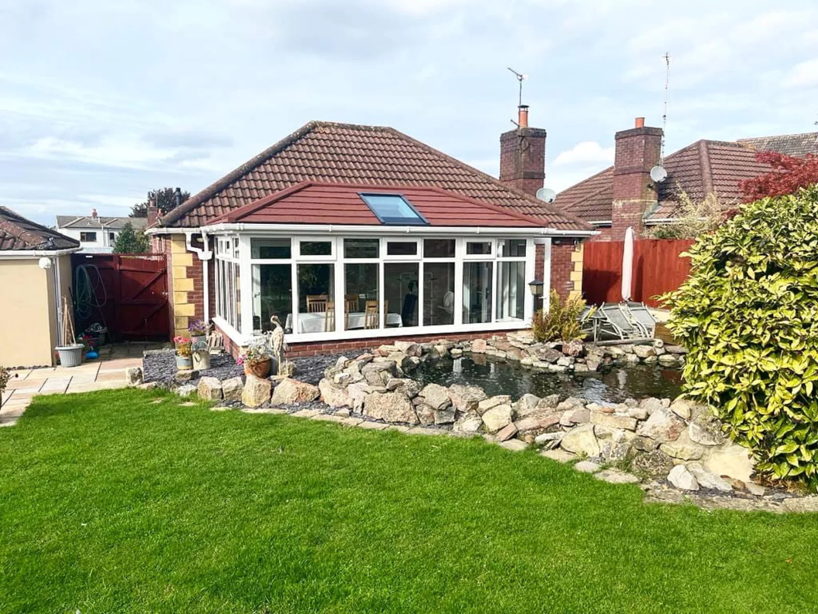 Victorian-style conservatory with Extralight Supalite tiled roof